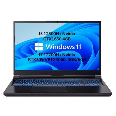 شراء 12th Gen Gaming Laptop with GTX1650 4GB Video Card and Core I5 12500H or I7 12700H Processor online manufacture
