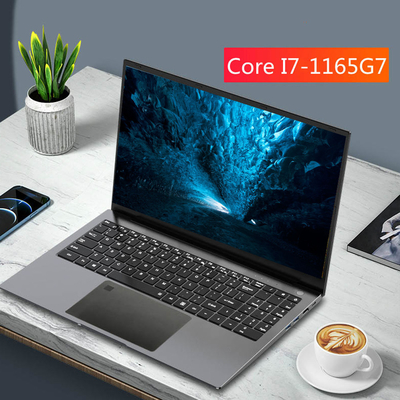 شراء 15.6 بوصة ألومنيوم Core I7 Cpu 11gen معالج ألعاب لاب توب 8GB Ram Notebook MX450 2GB Video Card online manufacture