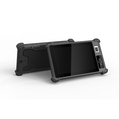 8 بوصة Android Biometric Fingerprint Industrial Tablet PC مع NFC IP65 مقاوم للماء Ruggedized Tablet PC