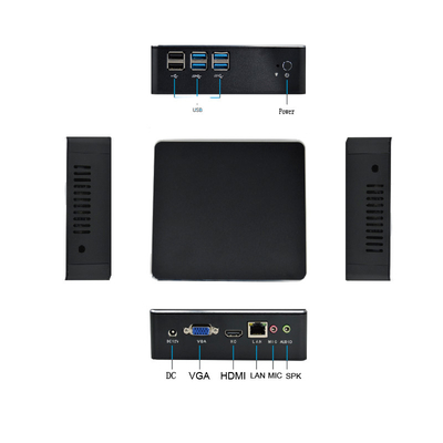 Sunspad NUC i3 4500U Intel Core Graphics Card Win10 i5 4200U MINI PICE / SB2.0 / 3.0 / الكمبيوتر الشخصي الصغير المحمول
