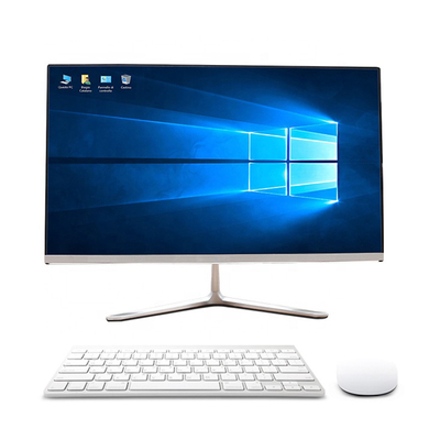 Intel Core I3 10100 I5 10400 AIO كمبيوتر مكتبي DDR 4GB 8GB SSD 120GB 256GB