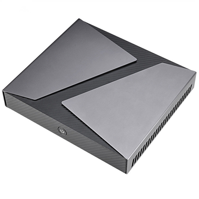I9 9880H معالج الكمبيوتر المكتبي المصغر للألعاب من الألومنيوم 256 جيجابايت / 512 جيجابايت SSD مع Nivida GTX1650 4GB