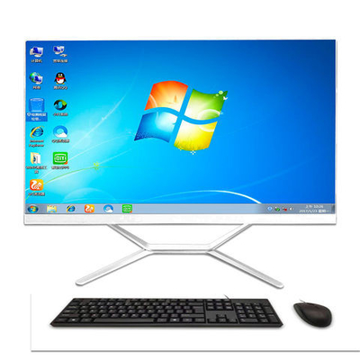 كمبيوتر مكتبي بشاشة عريضة AIO I7 10th 11th Gen ATX / ITX جهاز كمبيوتر مكتبي الكل في واحد