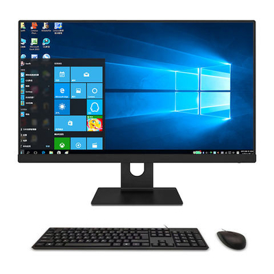 LCD I7 I9 4-11th أجهزة كمبيوتر سطح المكتب AIO للألعاب الأساسية لـ SSD + HDD